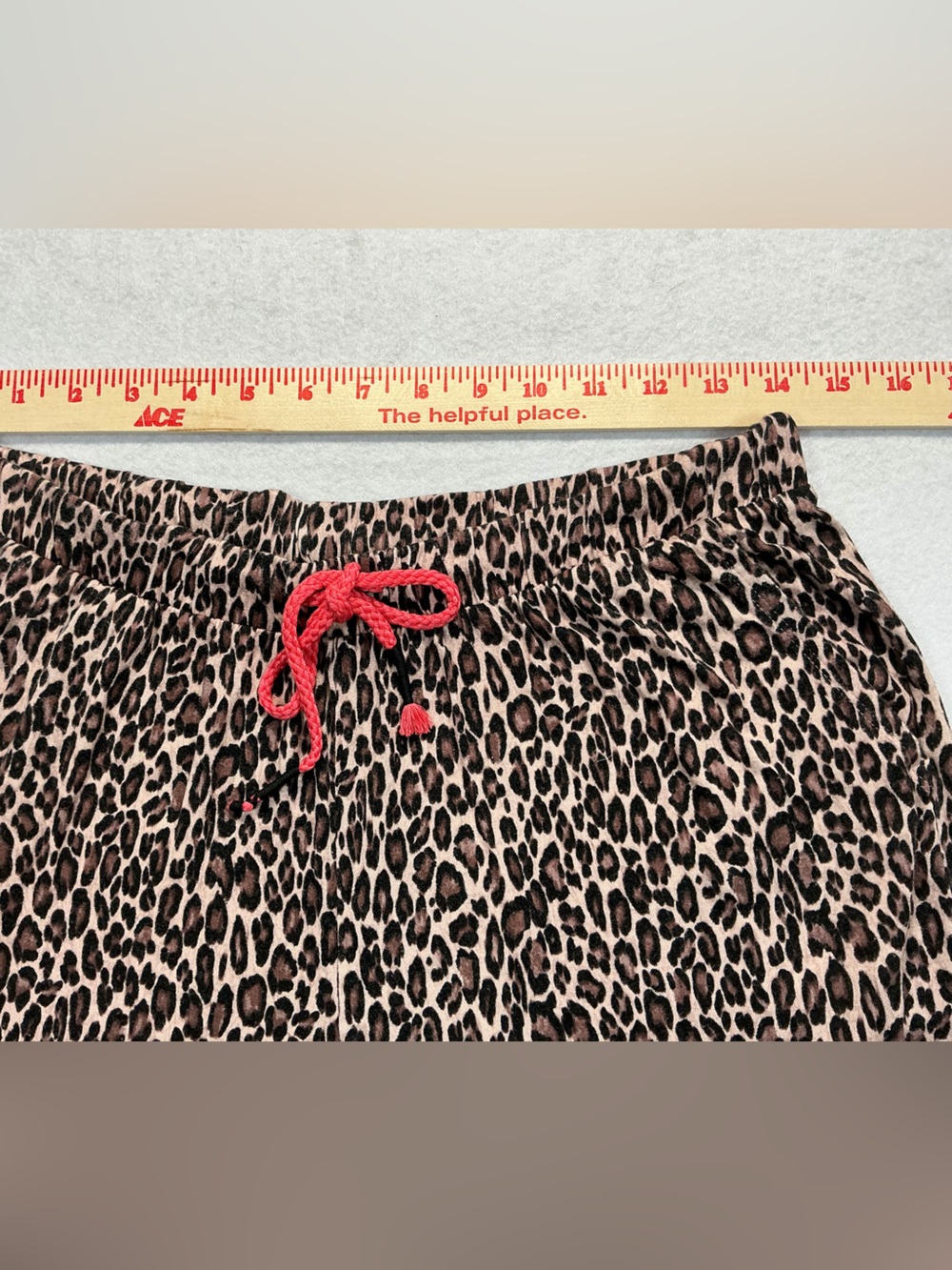 Tommy Bahama Leopard Print Pajama Set Women’s Medium Wide Leg Lounge PJs - Picture 11 of 16
